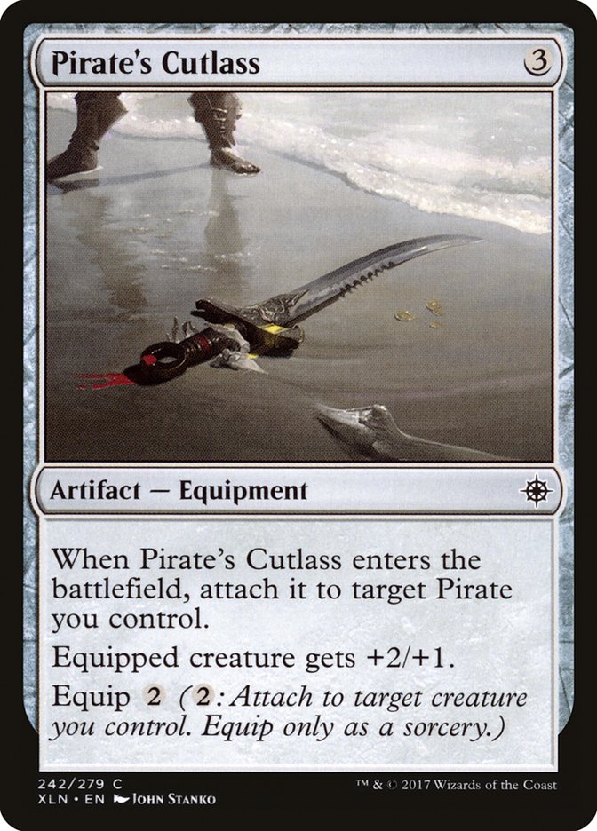 Pirate's Cutlass [Ixalan] | Silver Goblin