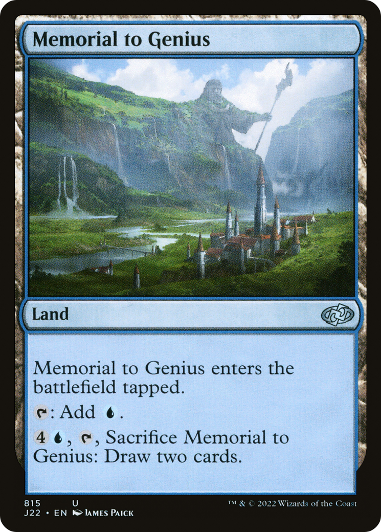 Memorial to Genius [Jumpstart 2022] | Silver Goblin
