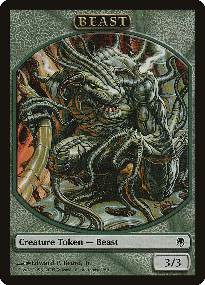 Beast Token [Magic Player Rewards 2004] | Silver Goblin