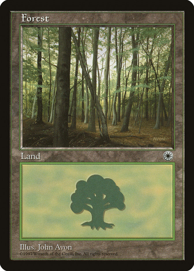 Forest (Brown Signature) [Portal] | Silver Goblin
