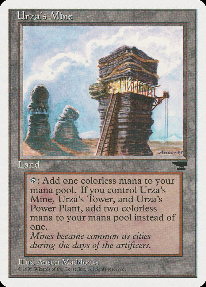 Urza's Mine (Sky Background) [Chronicles] | Silver Goblin