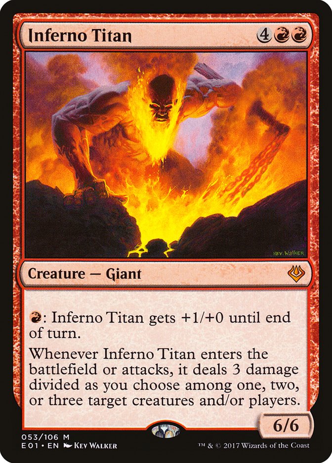 Inferno Titan [Archenemy: Nicol Bolas] | Silver Goblin