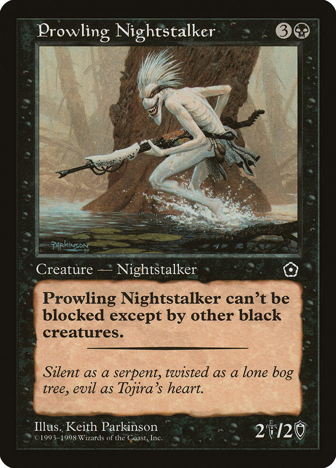 Prowling Nightstalker [Portal Second Age] | Silver Goblin