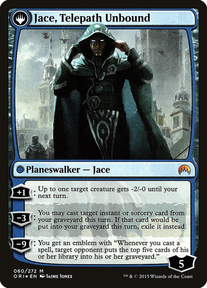 Jace, Vryn's Prodigy // Jace, Telepath Unbound [Magic Origins Prerelease Promos] | Silver Goblin