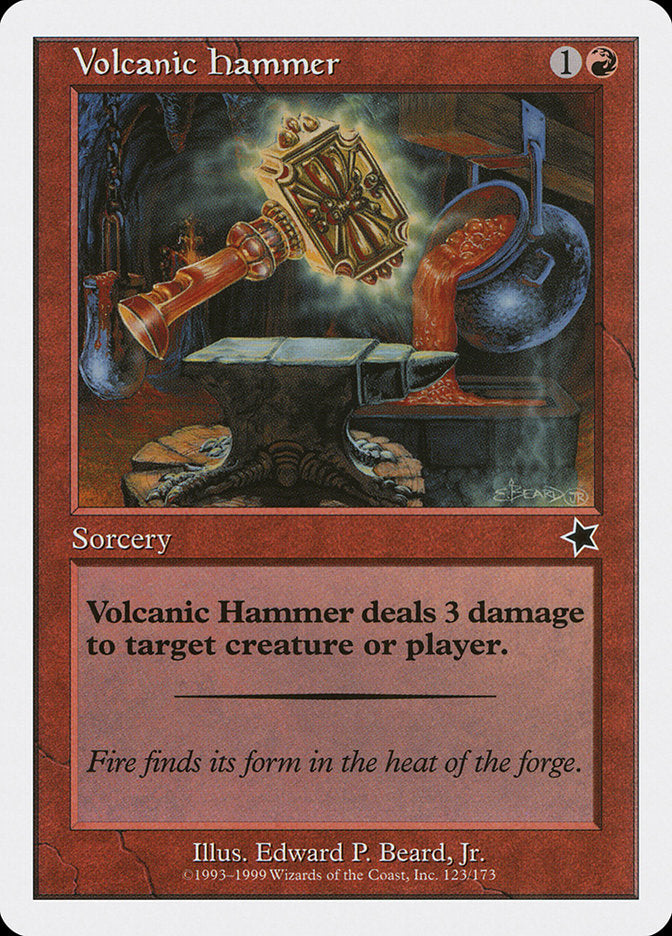 Volcanic Hammer [Starter 1999] | Silver Goblin