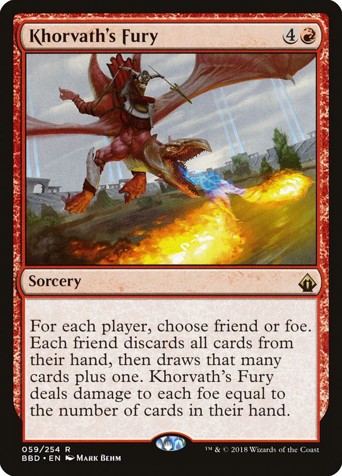 Khorvath's Fury [Battlebond] | Silver Goblin