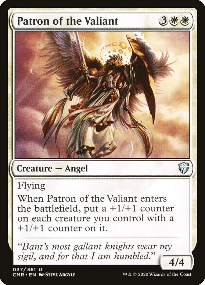 Patron of the Valiant [Commander Legends] | Silver Goblin