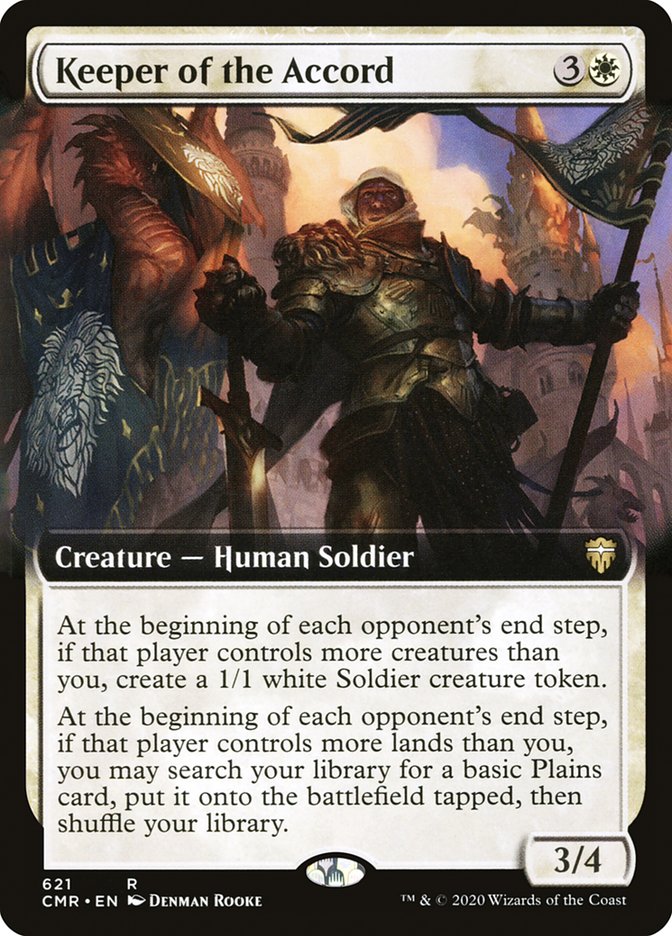 Keeper of the Accord (Extended Art) [Commander Legends] | Silver Goblin