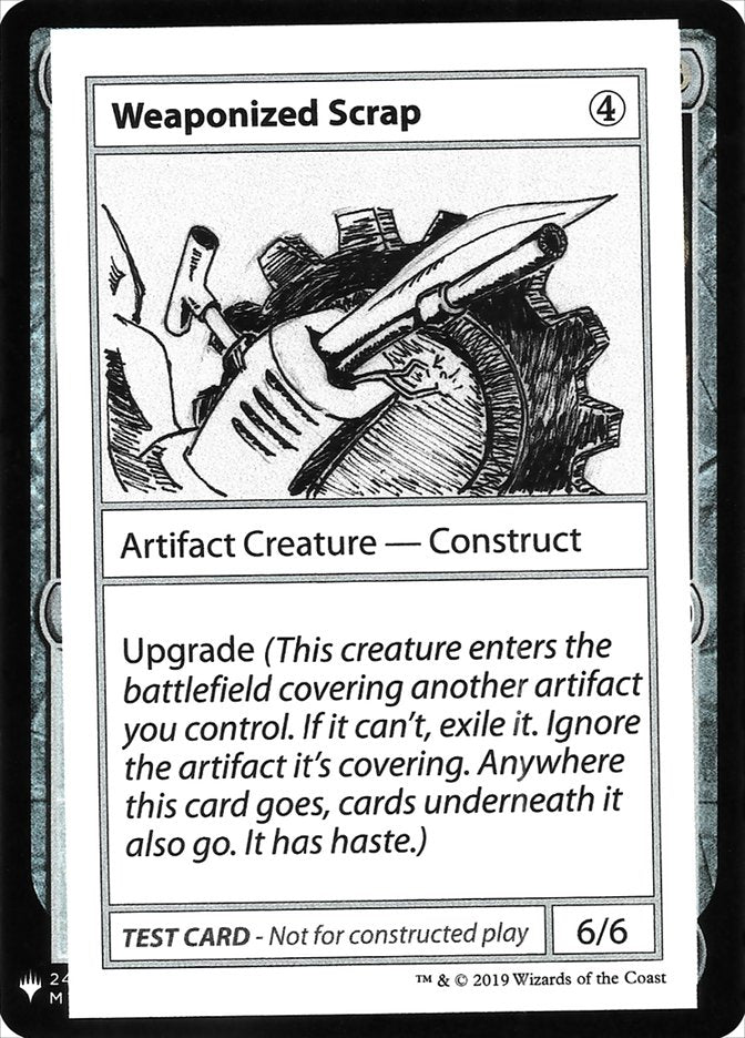 Weaponized Scrap [Mystery Booster Playtest Cards] | Silver Goblin