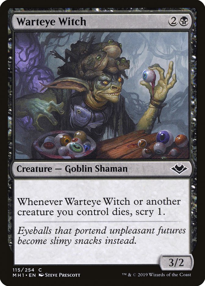 Warteye Witch [Modern Horizons] | Silver Goblin