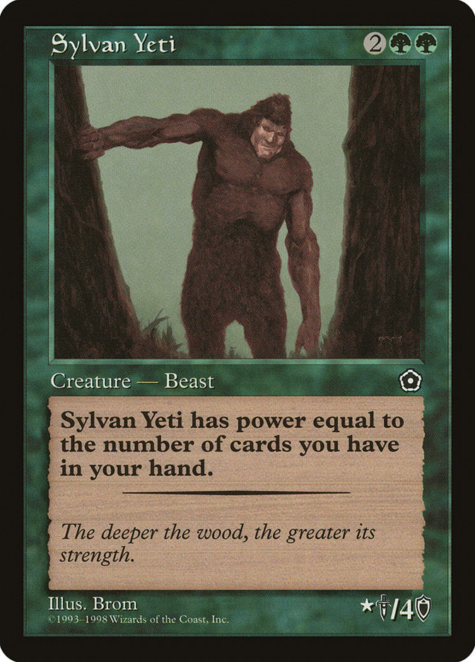 Sylvan Yeti [Portal Second Age] | Silver Goblin