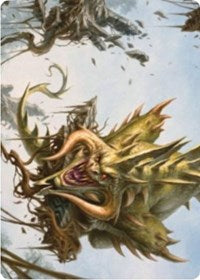 Canopy Baloth Art Card [Zendikar Rising Art Series] | Silver Goblin