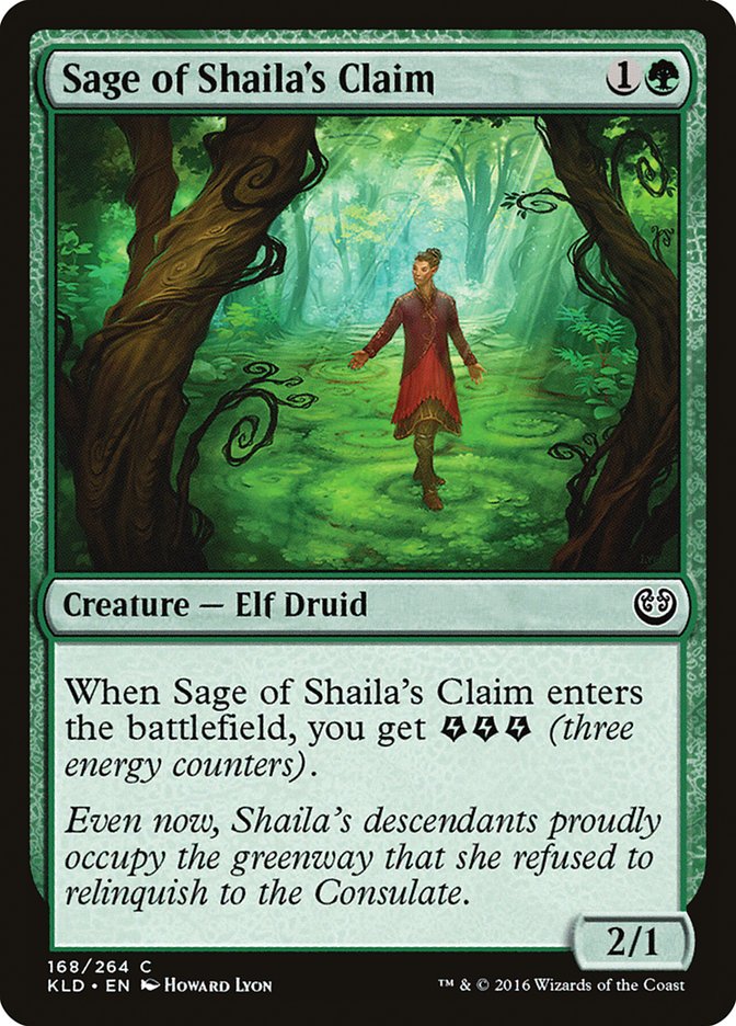Sage of Shaila's Claim [Kaladesh] | Silver Goblin