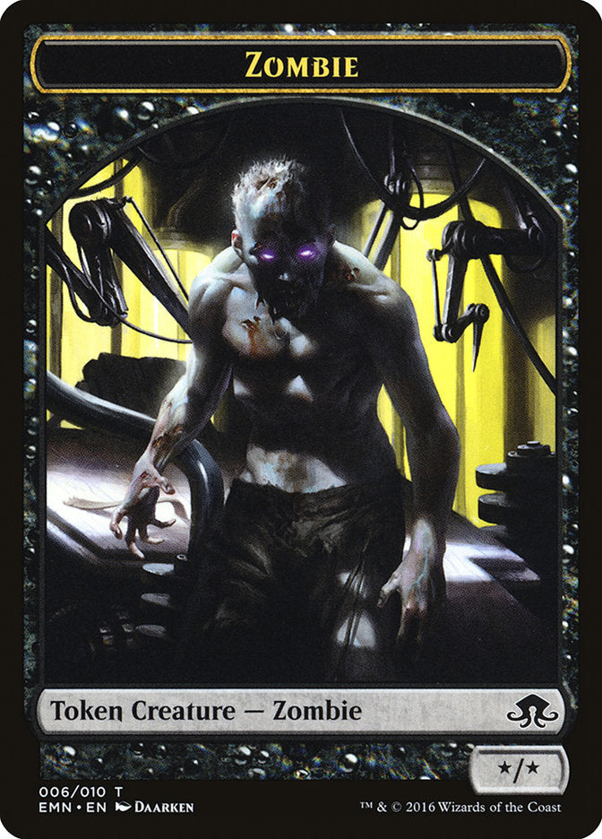 Zombie Token (006/010) [Eldritch Moon Tokens] | Silver Goblin