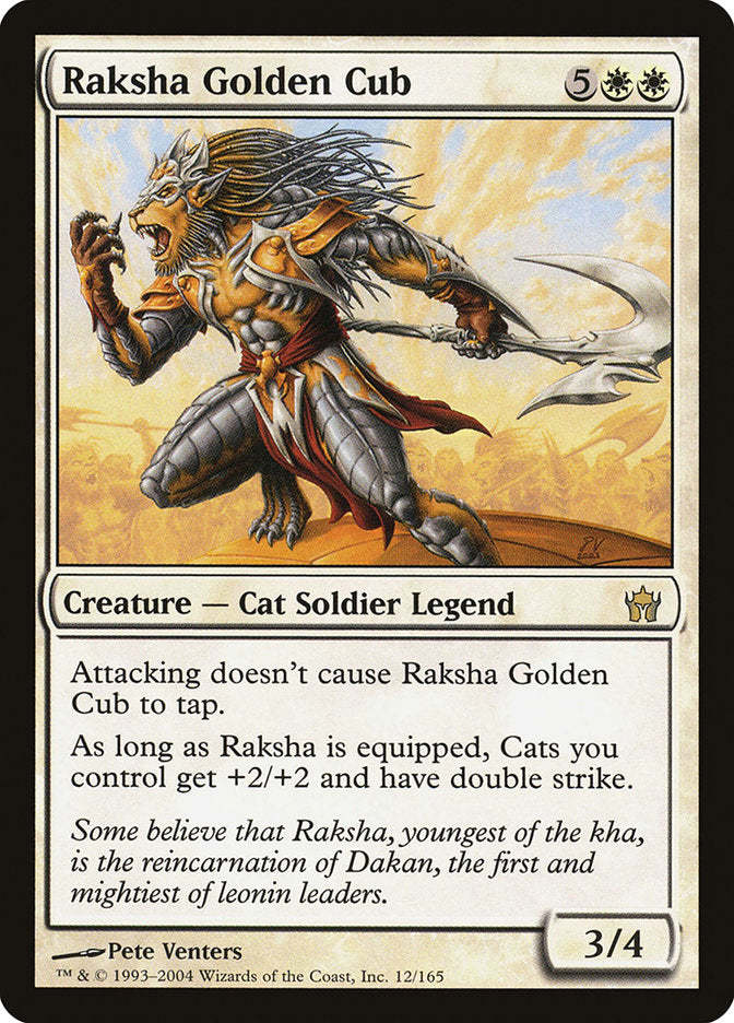 Raksha Golden Cub [Fifth Dawn] | Silver Goblin