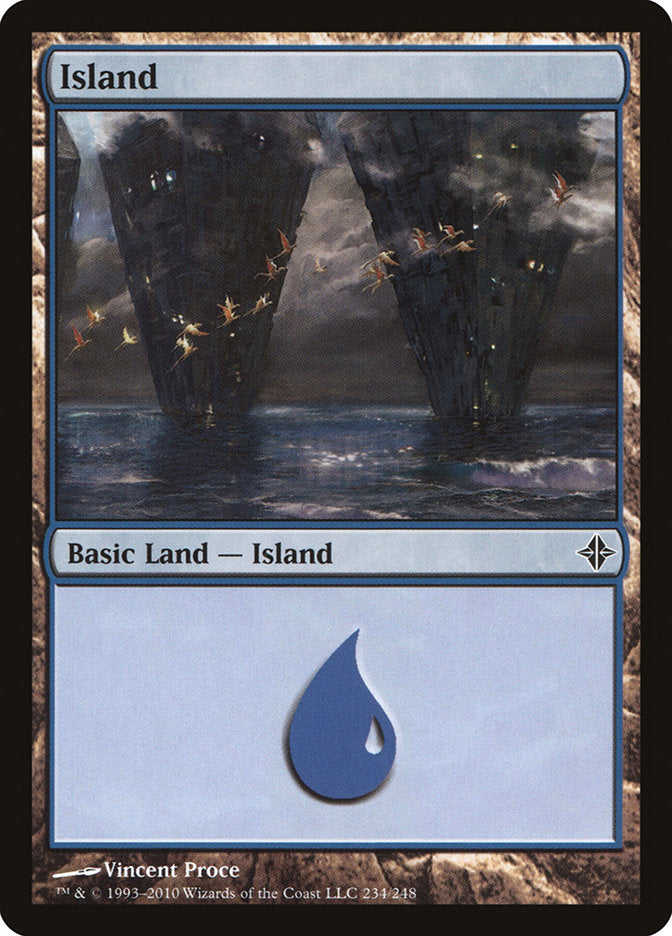 Island (234) [Rise of the Eldrazi] | Silver Goblin