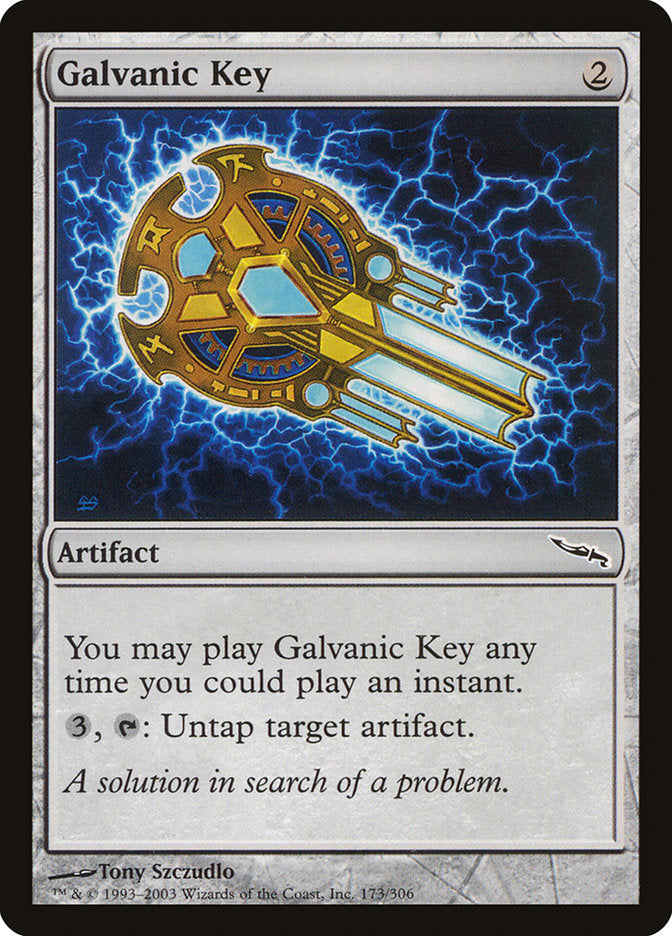 Galvanic Key [Mirrodin] | Silver Goblin