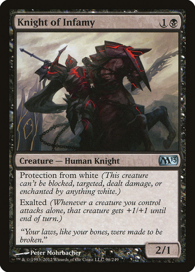 Knight of Infamy [Magic 2013] | Silver Goblin