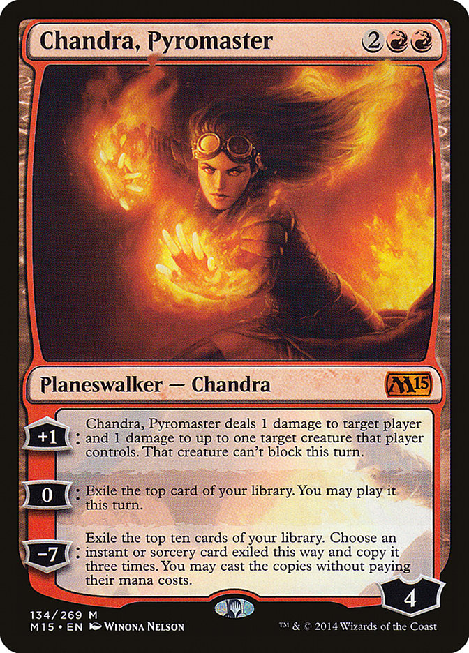 Chandra, Pyromaster [Magic 2015] | Silver Goblin