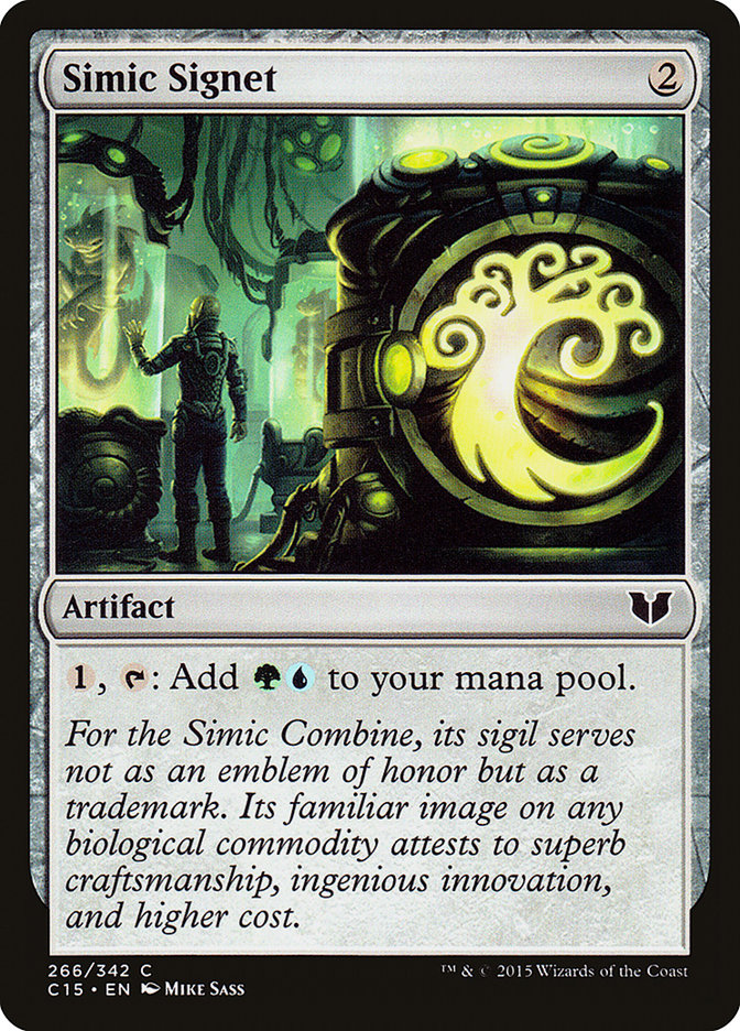 Simic Signet [Commander 2015] | Silver Goblin
