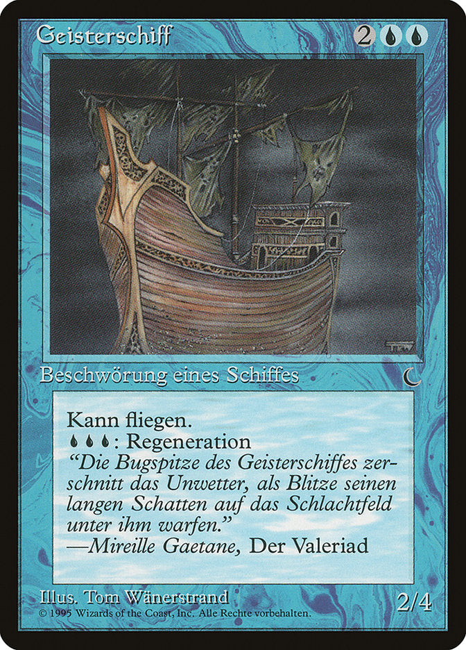 Ghost Ship (German) - "Geisterschiff" [Renaissance] | Silver Goblin