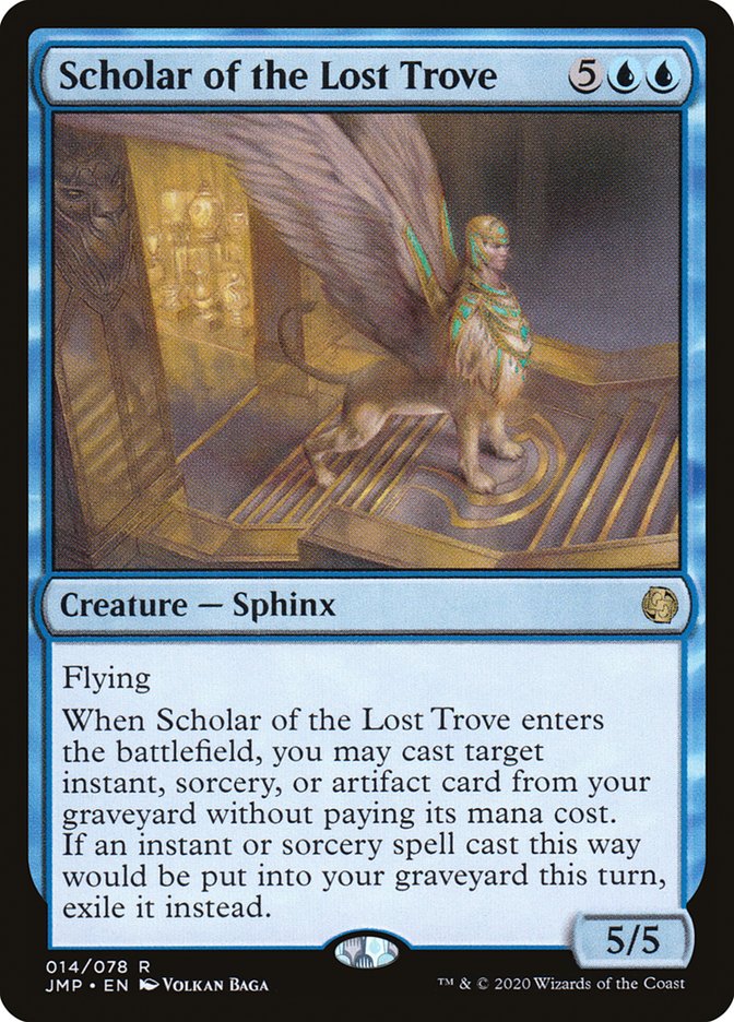 Scholar of the Lost Trove [Jumpstart] | Silver Goblin
