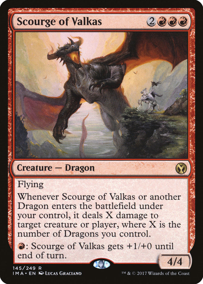 Scourge of Valkas [Iconic Masters] | Silver Goblin