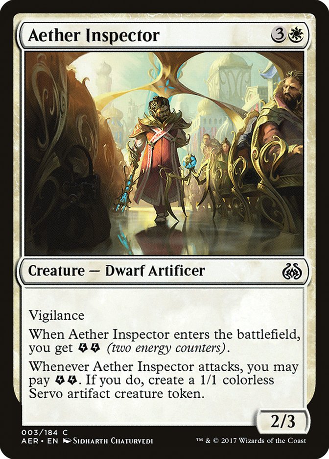 Aether Inspector [Aether Revolt] | Silver Goblin