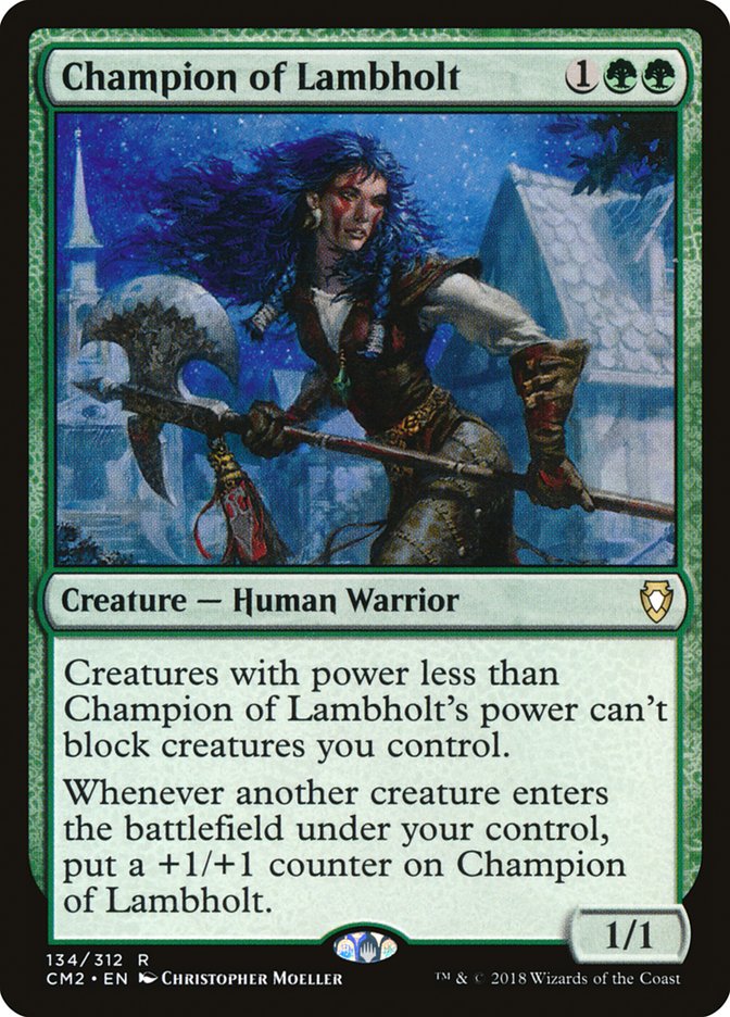 Champion of Lambholt [Commander Anthology Volume II] | Silver Goblin