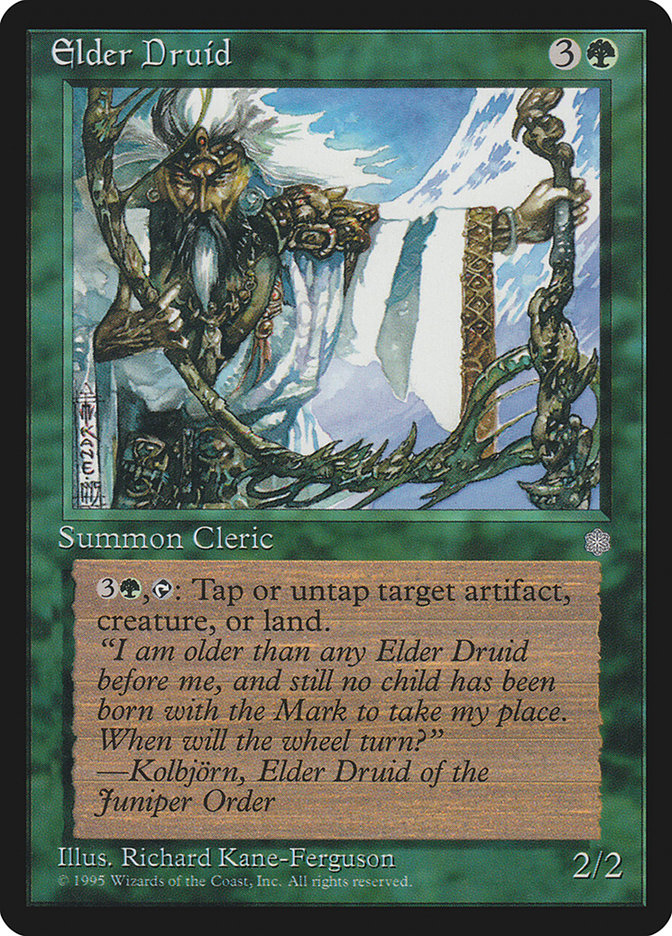 Elder Druid [Ice Age] | Silver Goblin