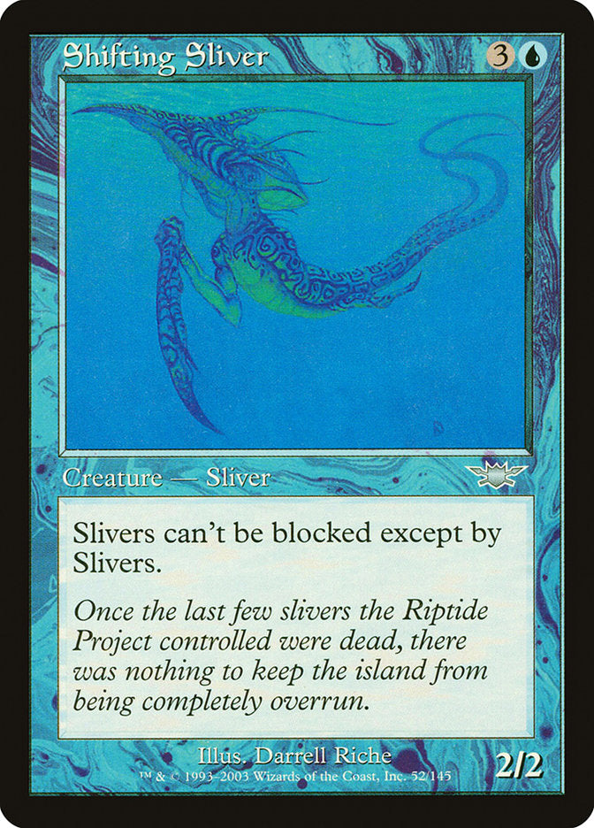 Shifting Sliver [Legions] | Silver Goblin
