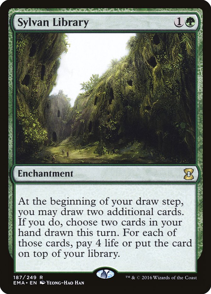 Sylvan Library [Eternal Masters] | Silver Goblin