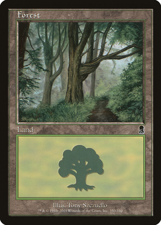 Forest (350) [Odyssey] | Silver Goblin