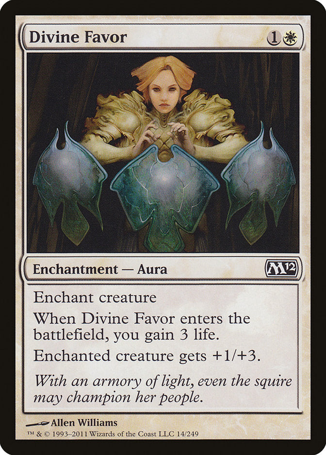 Divine Favor [Magic 2012] | Silver Goblin