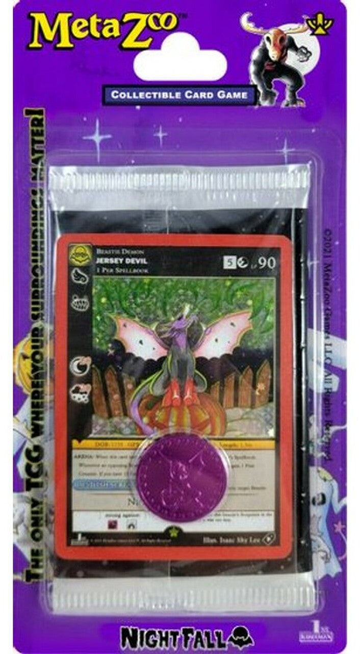 MetaZoo Nightfall First Edition Blister Pack | Silver Goblin