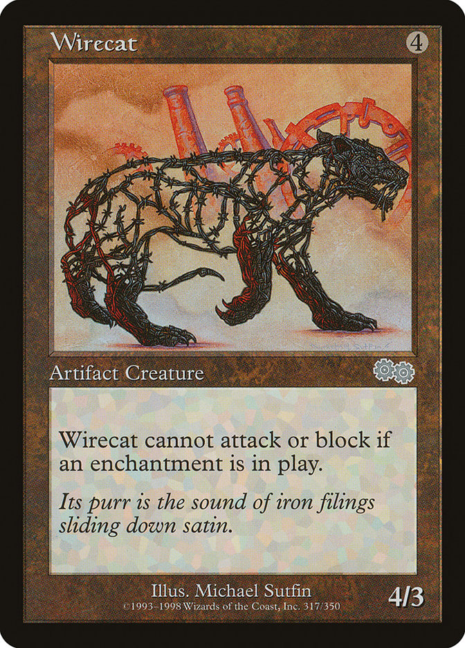 Wirecat [Urza's Saga] | Silver Goblin