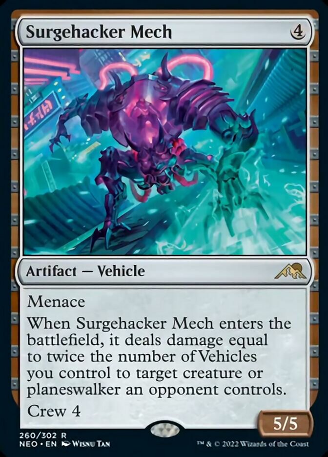 Surgehacker Mech [Kamigawa: Neon Dynasty] | Silver Goblin
