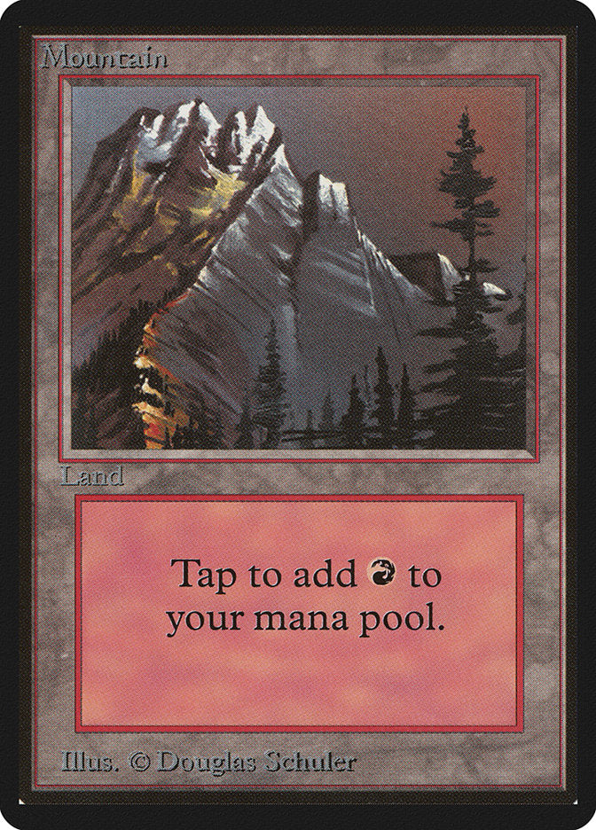 Mountain (297) [Beta Edition] | Silver Goblin