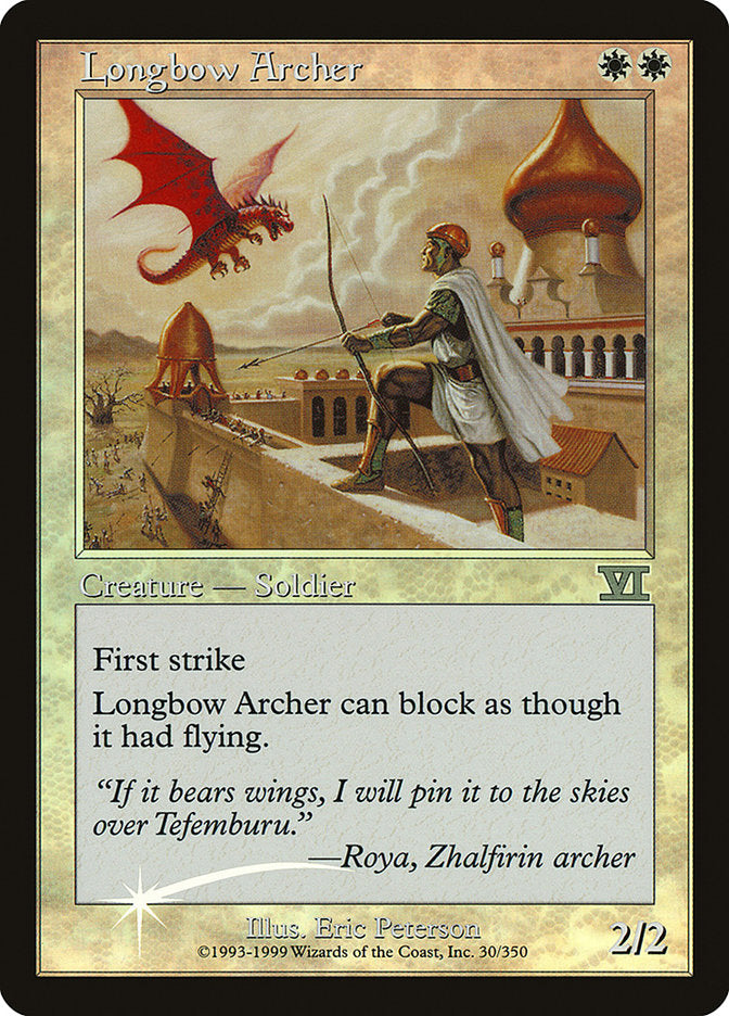 Longbow Archer [Friday Night Magic 2000] | Silver Goblin