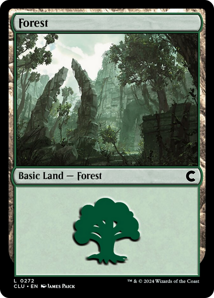 Forest (0272) [Ravnica: Clue Edition] | Silver Goblin