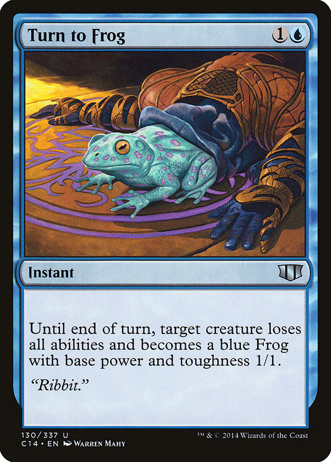 Turn to Frog [Commander 2014] | Silver Goblin