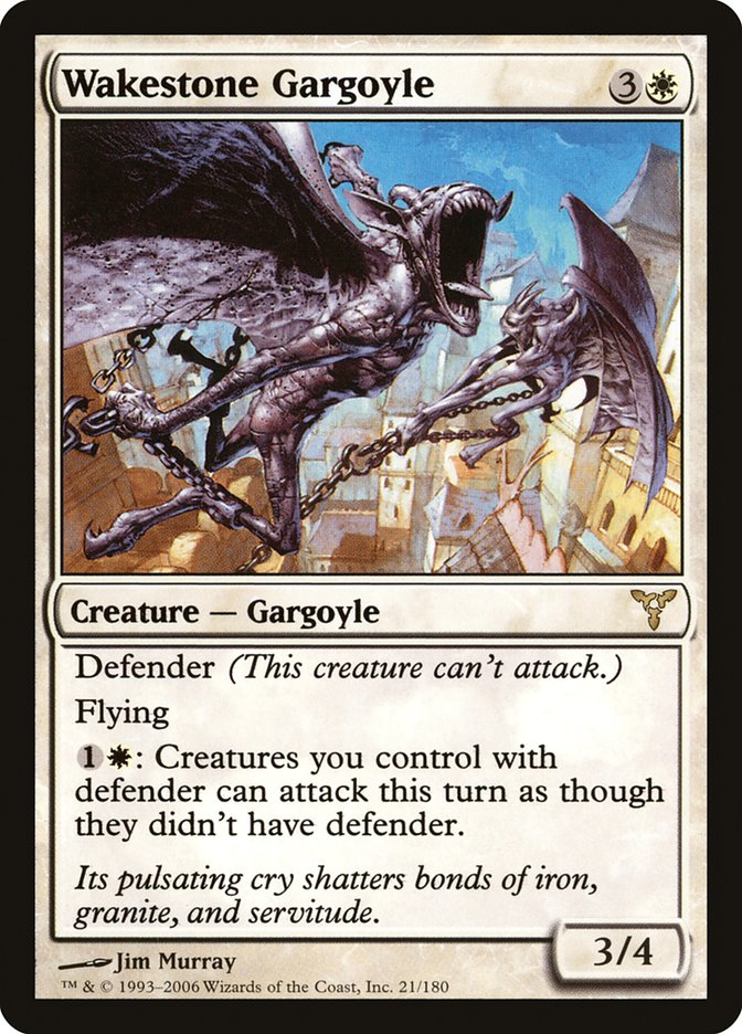 Wakestone Gargoyle [Dissension] | Silver Goblin