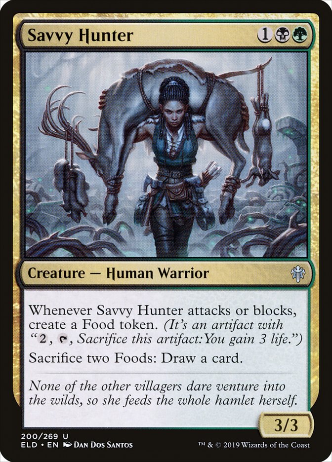 Savvy Hunter [Throne of Eldraine] | Silver Goblin