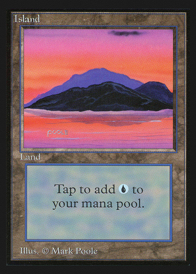 Island (Sunset / Signature on Left) [International Collectors' Edition] | Silver Goblin