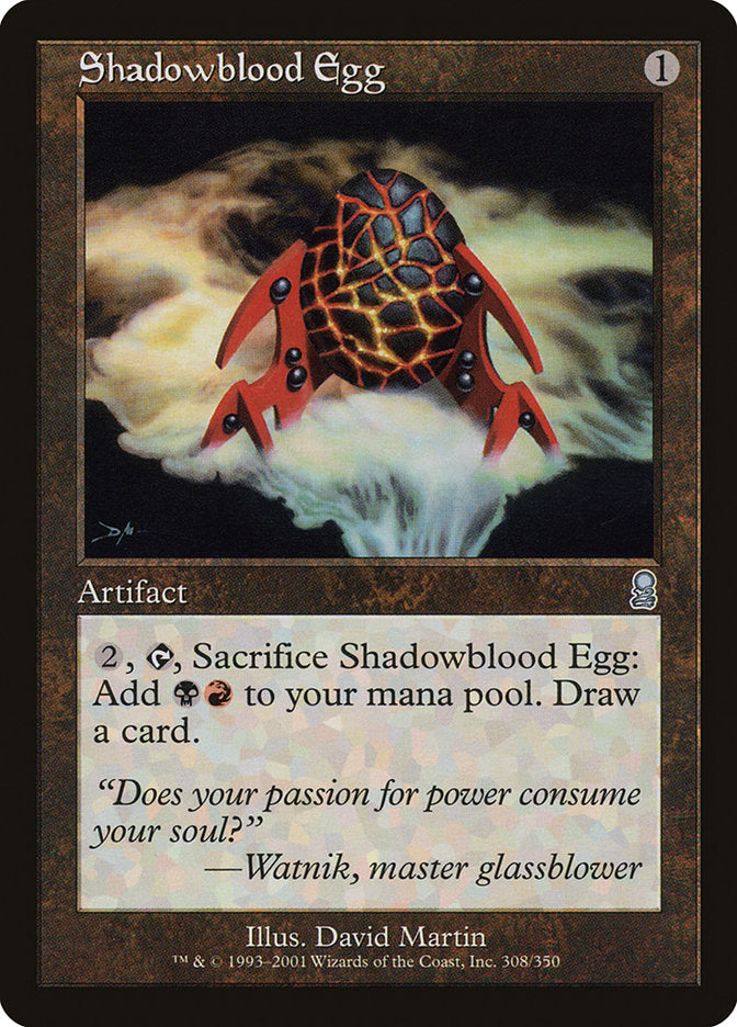 Shadowblood Egg [Odyssey] | Silver Goblin