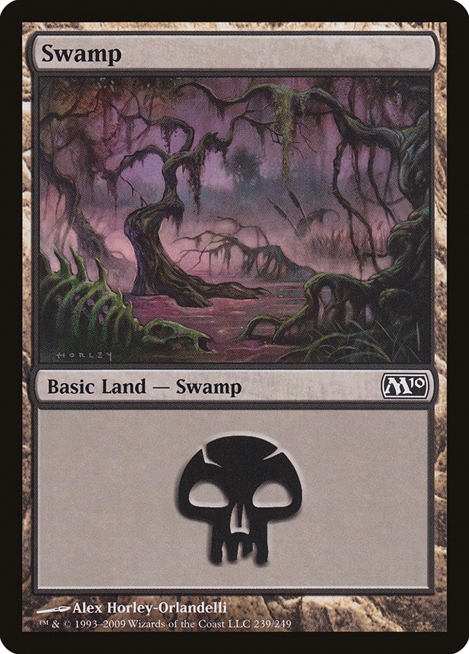 Swamp (239) [Magic 2010] | Silver Goblin