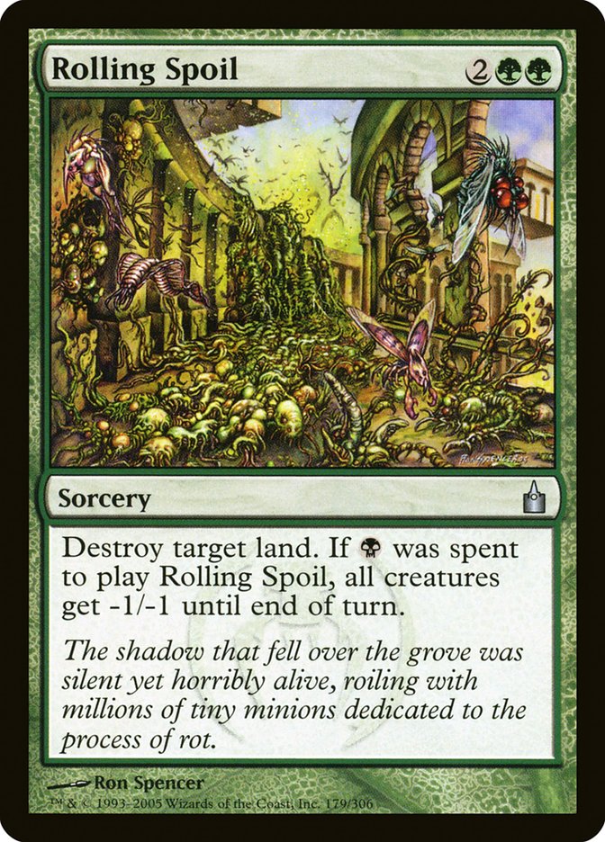 Rolling Spoil [Ravnica: City of Guilds] | Silver Goblin