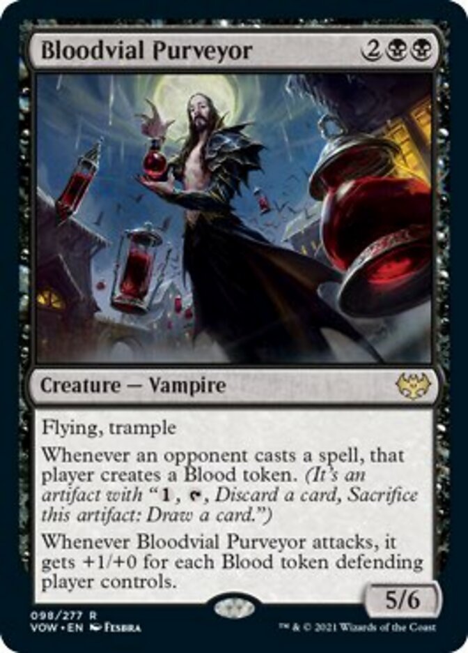 Bloodvial Purveyor [Innistrad: Crimson Vow] | Silver Goblin