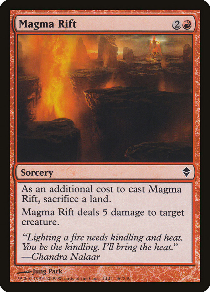 Magma Rift [Zendikar] | Silver Goblin