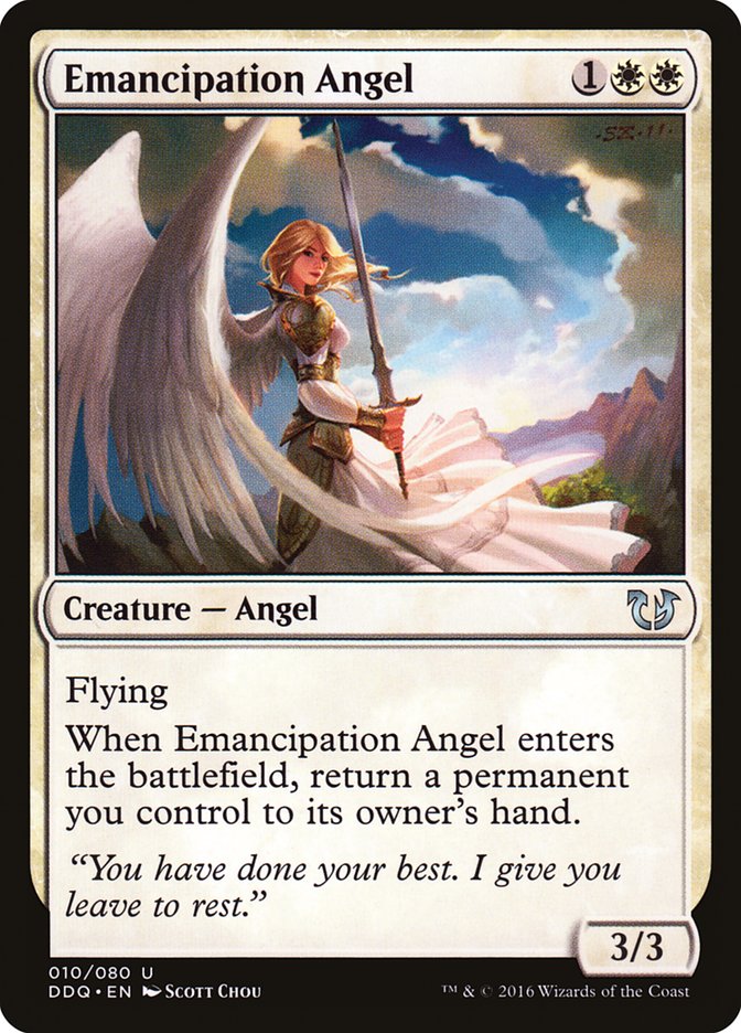 Emancipation Angel [Duel Decks: Blessed vs. Cursed] | Silver Goblin